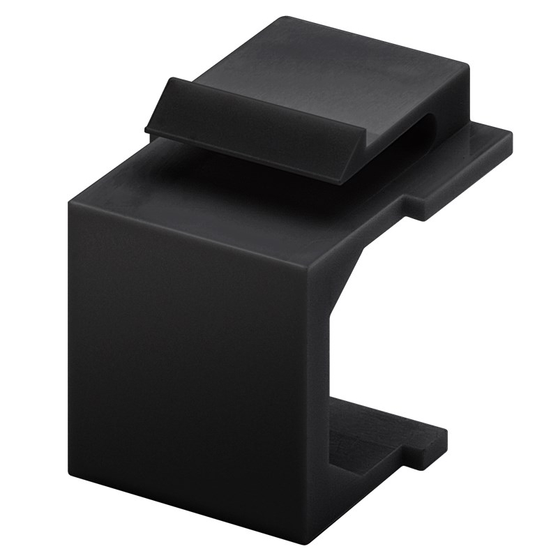 WPCKEYBCBL | Tappo Copriforo nero Keystone conf. 10pz | WP Cabling | distributori informatica