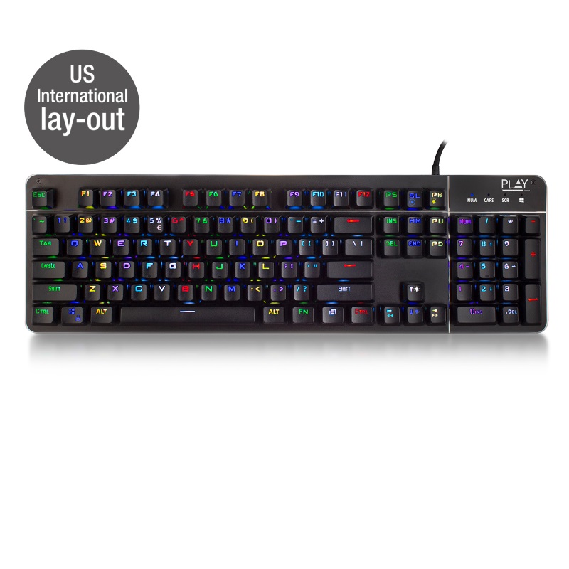 PL3350 | Mechanical Gaming Keyboard with RGB illumination |   | distributori informatica