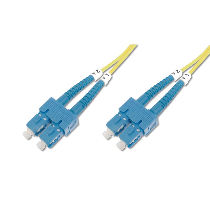 WPC-FP0-9SCSC-100 | Fiber Optic Singlemode Patch Cord ,9/125 SC-SC, 10 mt. OS2 | WP Cabling | distributori informatica