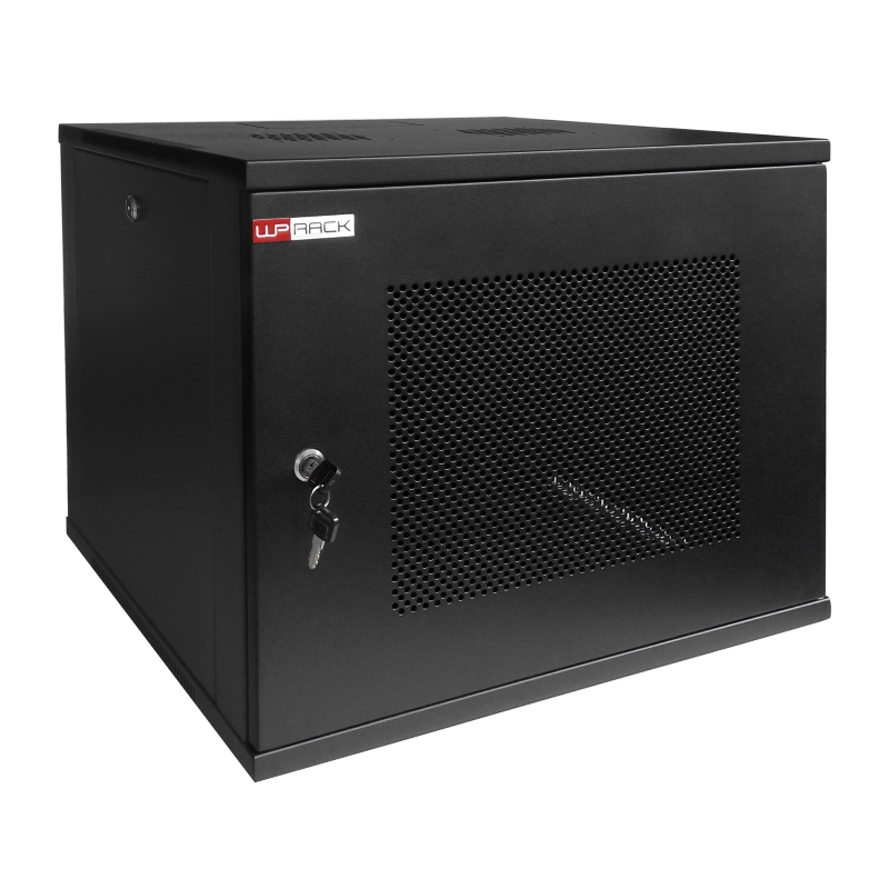 WPNRWC09604B | WALL MOUNT RACK 19" RWC SERIES 9U BLACK RAL 9005 | WP Rack | distributori informatica