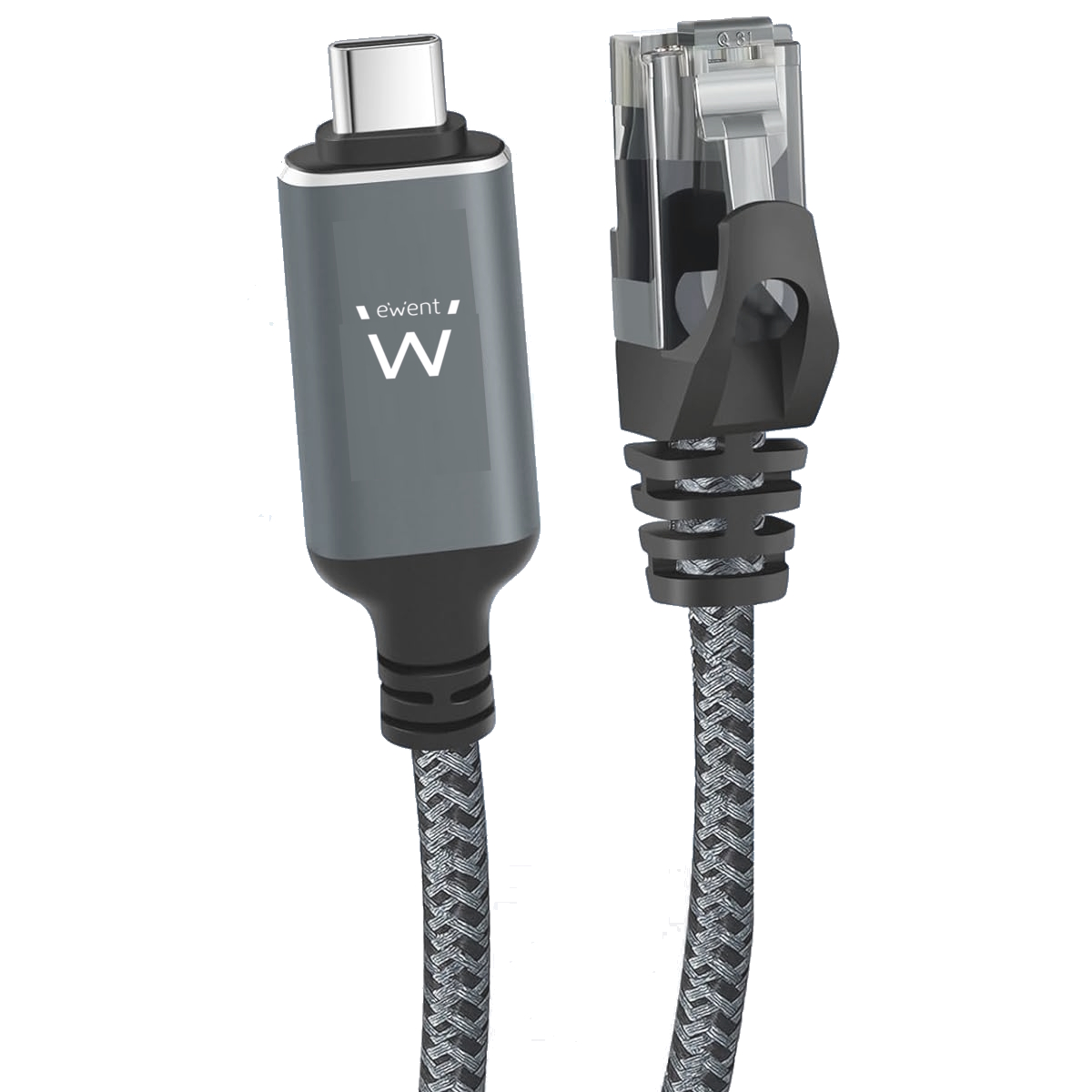 EC2003 | USB-C 3.2 Gen1 to RJ45 Gigabit Ethernet Cable 3m | Ewent | distributori informatica