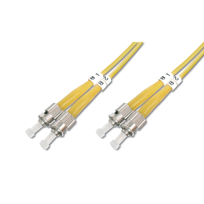 WPCFP09STST005 | Fiber Optic Singlemode Patch Cord ,9/125 ST-ST, 0,5 mt. OS2 | WP Cabling | distributori informatica
