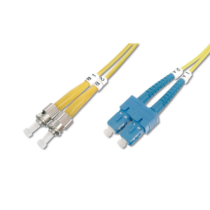 WPCFP09STSC005 | FIBER OPTIC SINGLEMODE PATCH CORD ,9/125 ST-SC, 0,5 MT. OS2 | WP Cabling | distributori informatica