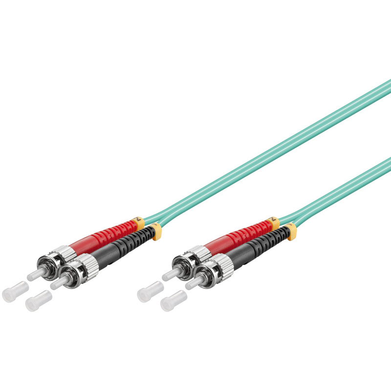 WPCFP35STST005 | FIBER OPTIC MULTIMODE PATCH CORD 50/125 ST-ST, 0,5 MT. OM3 | WP Cabling | distributori informatica