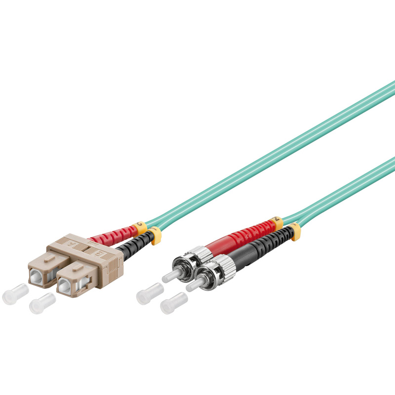 WPCFP35STSC005 | FIBER OPTIC MULTIMODE PATCH CORD 50/125 ST-SC, 0,5 MT. OM3 | WP Cabling | distributori informatica