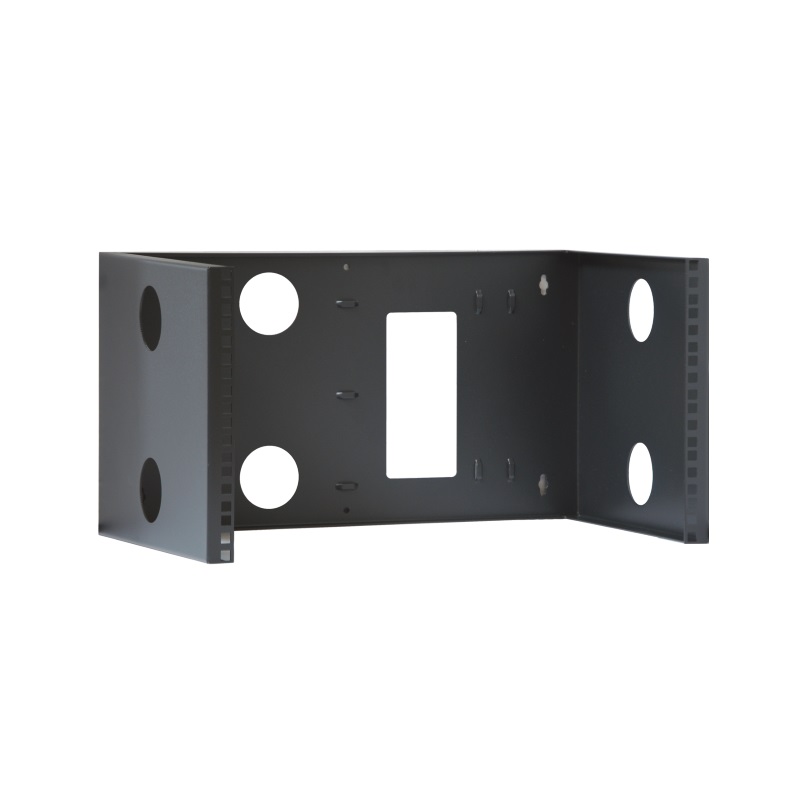 WPN-ROA-04603-BU | OPEN FRAME WALL MOUNT RACK 19" 4U BLACK RAL 9005 | WP Rack | distributori informatica