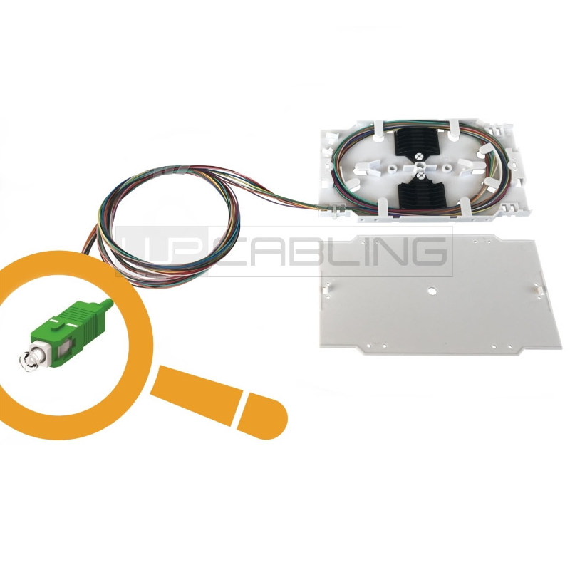 WPCFST0129SCA020 | Pre-assembled Splice Tray with 12 Singlemode Pigtai OS2 SC | WP Cabling | distributori informatica
