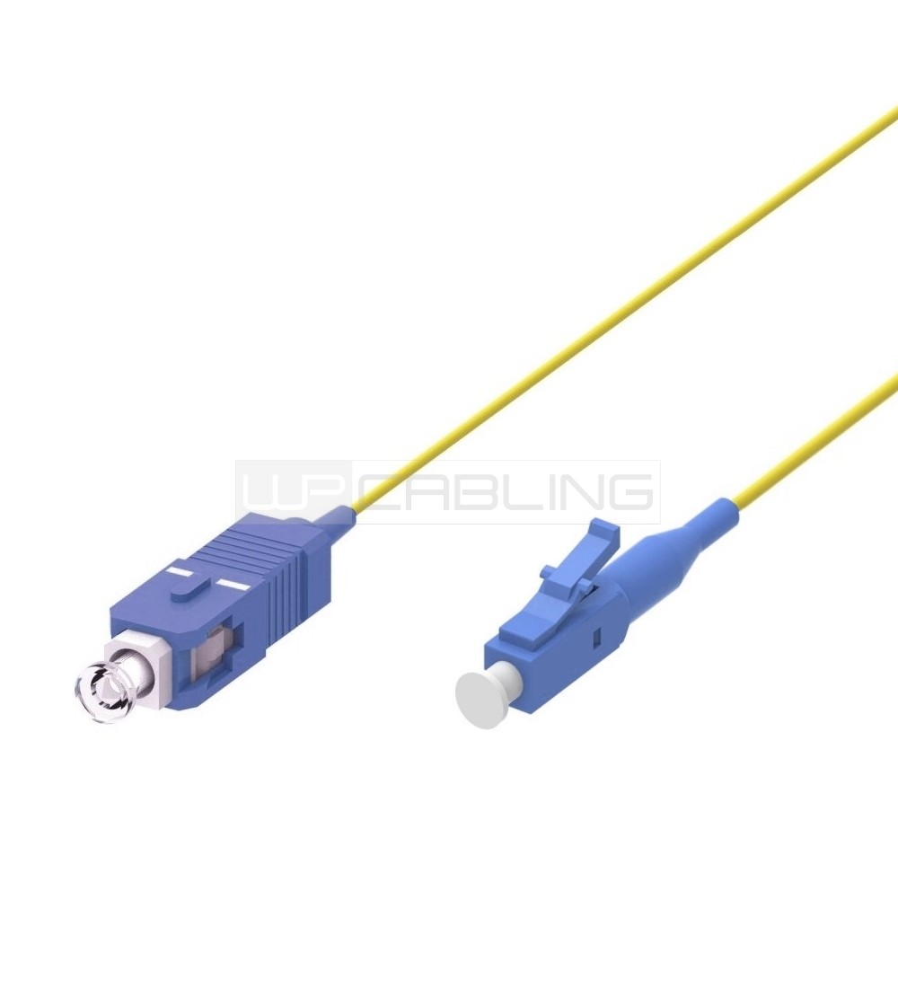WPCFP0S9SCLC020 | Fiber Optic Singlemode Simplex Patch Cord ,9/125 SC-LC, 2 mt | WP Cabling | distributori informatica