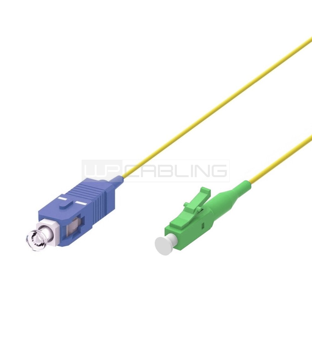 WPCFP0S9SCLCA020 | Fiber Optic Singlemode Simplex ,9/125 SC-LC/APC, 2 mt | WP Cabling | distributori informatica
