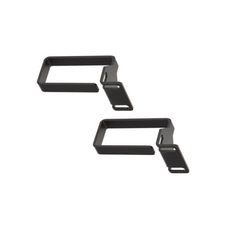 WPNACM001B | 2 PCS METAL CABLE RING SET 1U, BLACK RAL 9005 | WP Rack | distributori informatica