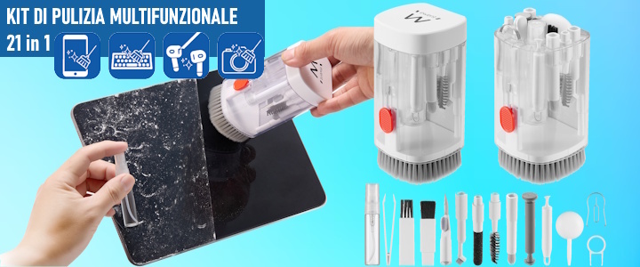 EW5631 - Kit di pulizia multifunzionale 21in1