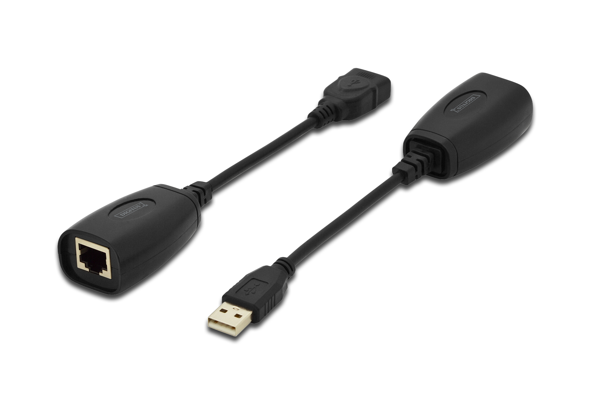 A-USB-EXTENDER | Extender USB1.1 fino a 45mt tramite cavo LAN | Digitus | distributori informatica