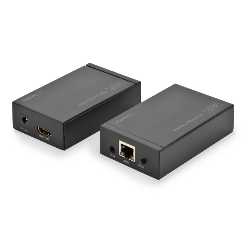 DI-DS-55120 | Set HDMI video Extender CAT.5e/IP fino a 120mt + IR | Digitus | distributori informatica