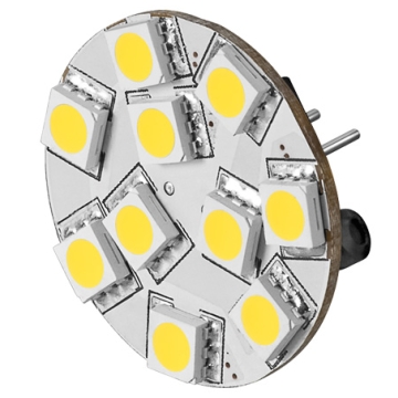 CP-LED-4003-A | LAMPADA CON ATTACCO G4 CON 10 LED SMD BIANCO CALDO 2,4 W | OEM | distributori informatica