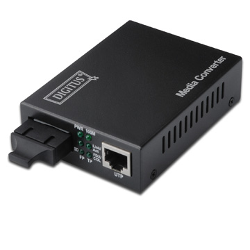 DI-DN-82010-1 | Media Converter Multi Mode 10/100 - 100FX ST 2Km | Digitus | distributori informatica