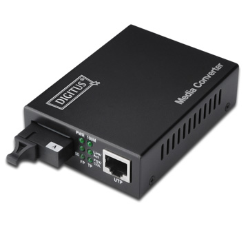 DI-DN-82022 | Media Converter Single Mode WDM 100FX SC TX1310nm | Digitus | distributori informatica