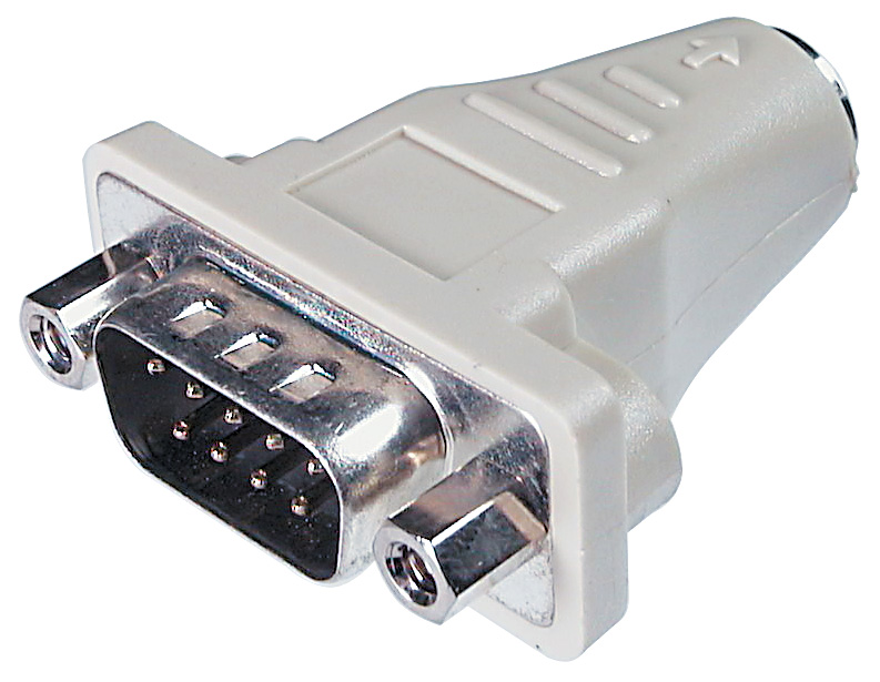 CC-320517-000-G-B | ADATTATORE MOUSE SERIALE, PS/2 MDIN6M/DSUB9F | OEM | distributori informatica