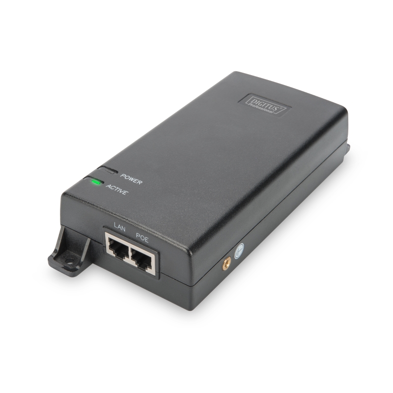 DI-DN-95104 | Iniettore PoE+ Gigabit Ethernet 48V 60W | Digitus | distributori informatica