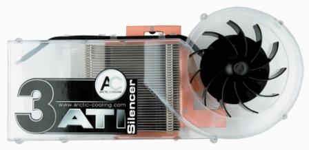ARC-ATI-S3 | DISSIPATORE PER SCHEDE VIDEO ATI &#8211; MODELLO SILENCER 3 | Arctic Cooling | distributori informatica