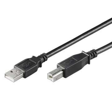 CC-100102-020-N-B | Cavo USB 2.0 A/B M/M 1.8 mt nero, bulk | OEM | distributori informatica