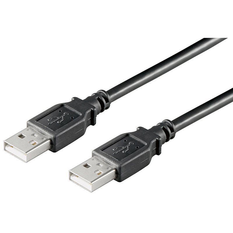 EC1026 | CAVO USB 2.0 A/A M/M 5.0 mt NERO; polybag | Ewent | distributori informatica