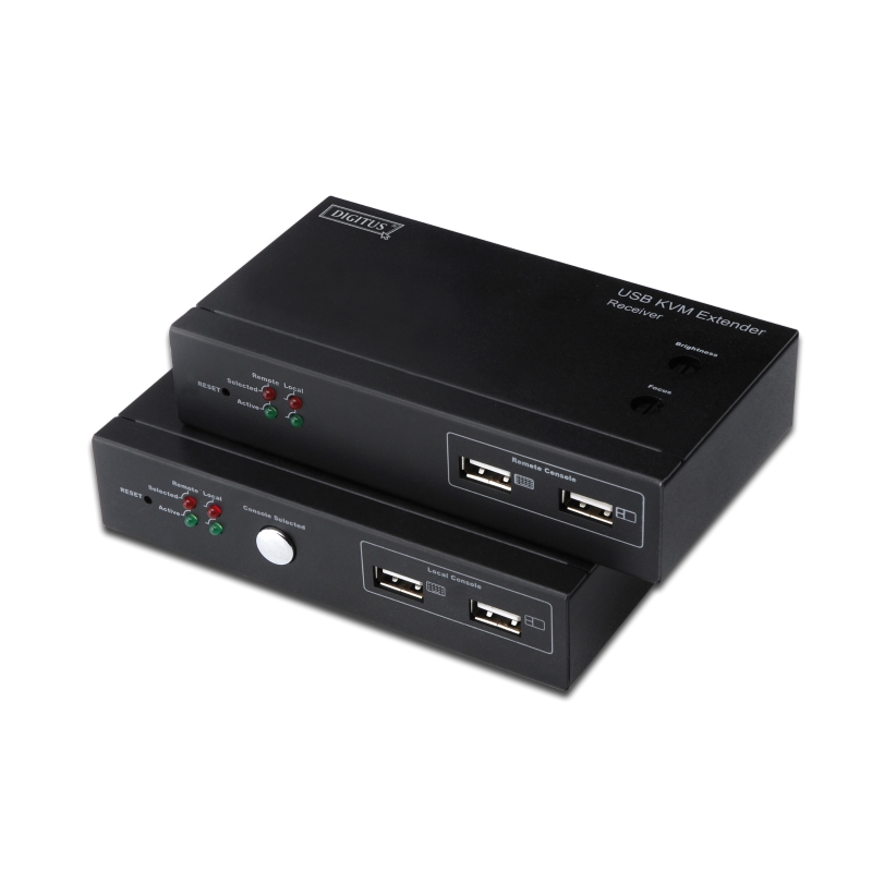 DI-DS-51200 | Estensore KVM su CAT.5e VGA e USB | Digitus | distributori informatica