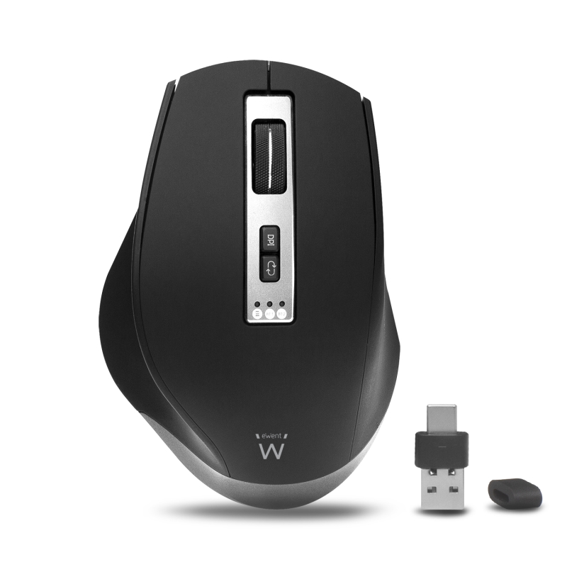 EW3240 | Mouse Wireless 2.4Ghz e Bluetooth 2400dpi | Ewent | distributori informatica
