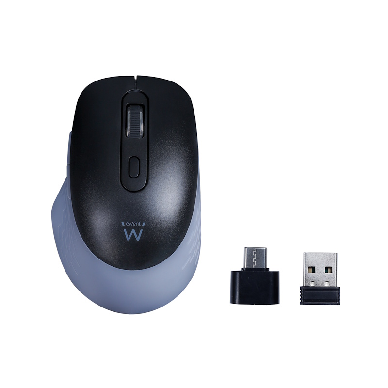 EW3243 | Mouse Wireless Multi connessione, tasti silenziosi USB-C | Ewent | distributori informatica