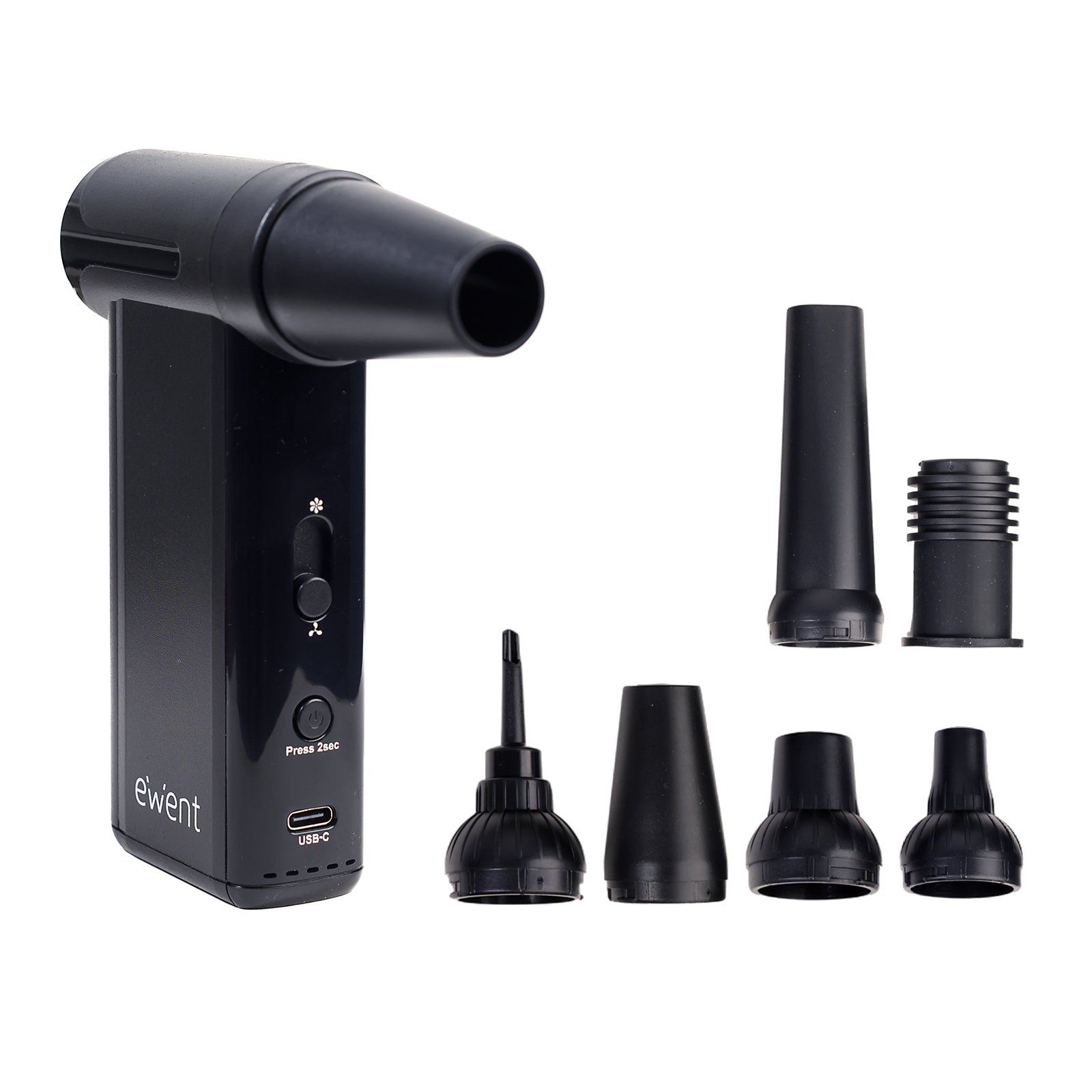 EW5681 | Spolverino, aspirapolvere, gonfiatore, 8 velocit&agrave;, 130.000 | Ewent | distributori informatica