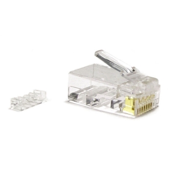 A-MO8/8SR | PLUG DI RETI NON SCHERMATO, 8P8C PER CAVO TONDO | OEM | distributori informatica