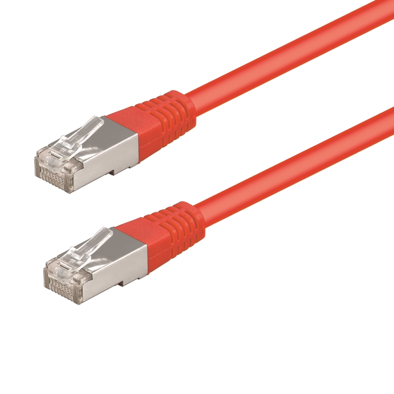 WPCPAT5F005R | CAVO PATCH CAT.5E F/UTP 0.5m ROSSO | WP Cabling | distributori informatica