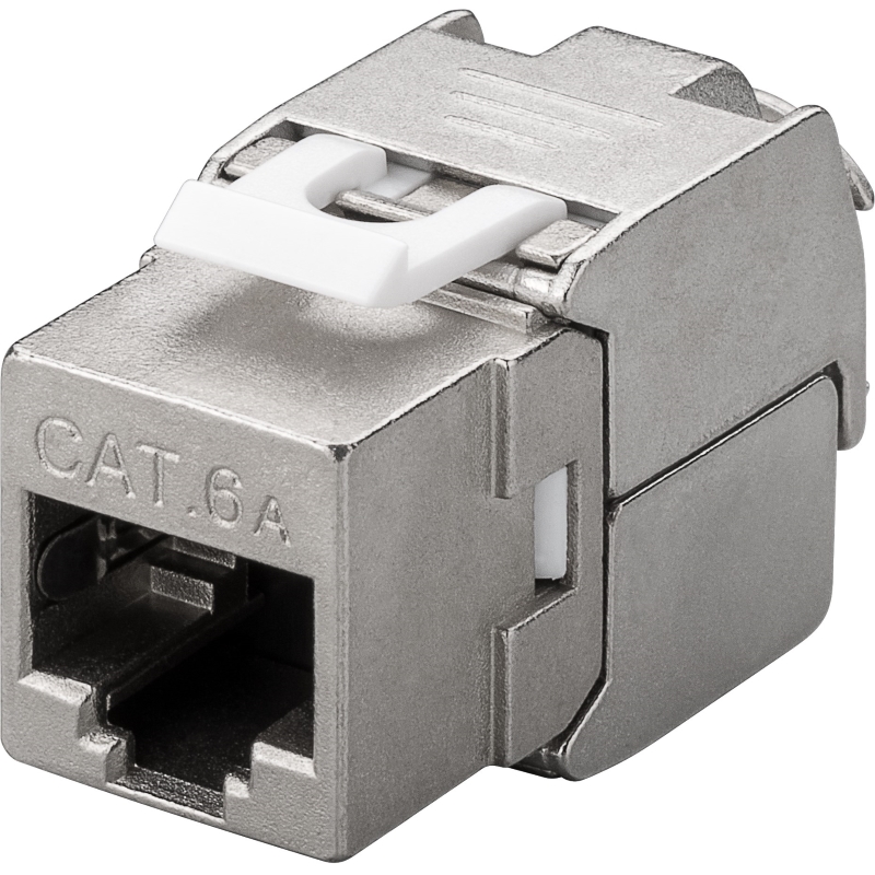 WPCKEY6ASTL | Presa Keystone RJ45 CAT.6A STP, 180&#176;,  500 MHz Tool Les | WP Cabling | distributori informatica
