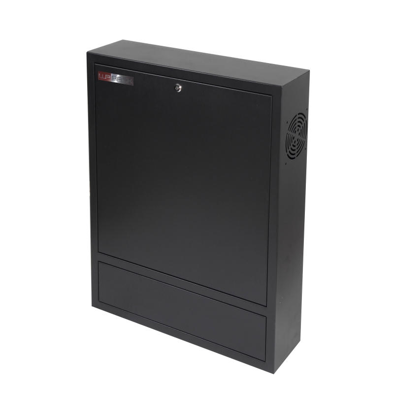 WPN-RWN-02601-B | ARMADIO RACK DI SICUREZZA 19" SERIE RWN NERO | WP Rack | distributori informatica