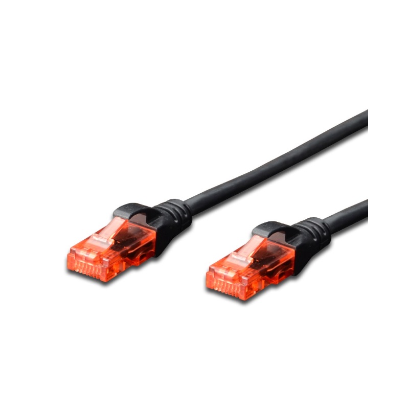 WPCPAT6U002BL | CAVO PATCH CAT.6A U-UTP 0.2mt. LS0H NERO | WP Cabling | distributori informatica