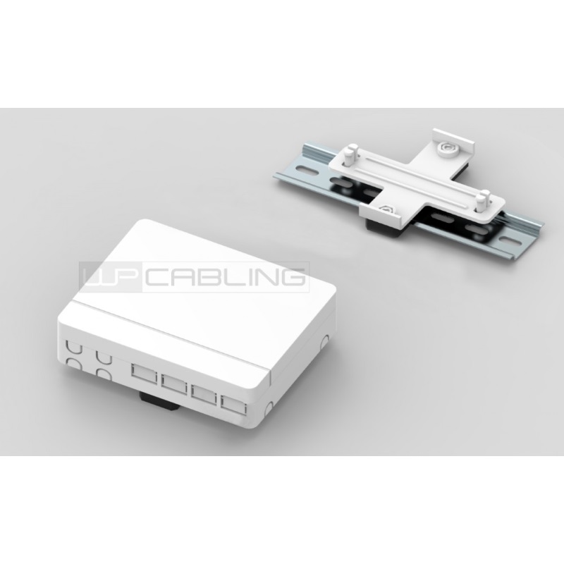 WPC-FCB-I0104 | Scatola ottica da interno per 4 adattatori SC | WP Cabling | distributori informatica
