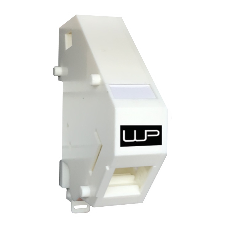 WPCDBXB1W | Adattatore DIN-RAIL per Modulo Keystone, IP20, bianco | WP Cabling | distributori informatica