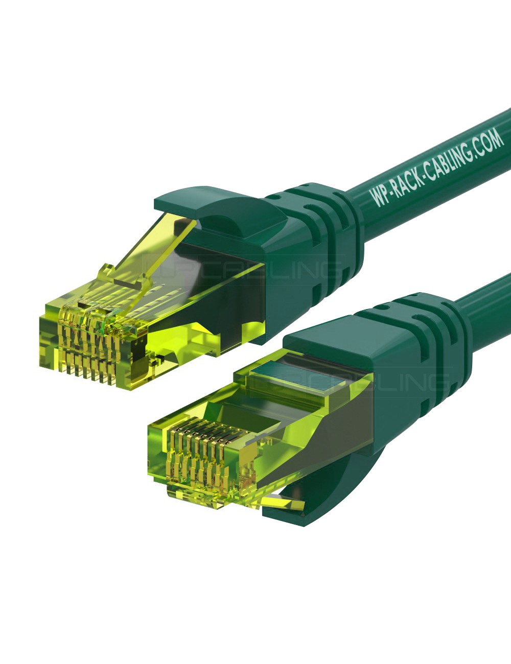 WPCPAT6AU002G | CAVO PATCH CAT.6A U-UTP 0.2 mt. LS0H VERDE | WP Cabling | distributori informatica