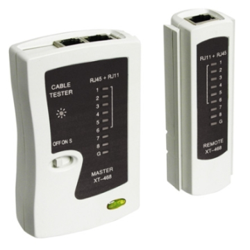 WPCTST001 | NETWORK TESTER RJ11/RJ12/RJ45/BNC | WP Cabling | distributori informatica